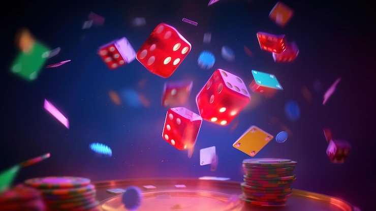 Antarmuka aplikasi broslot menampilkan slot games dan live dealer
